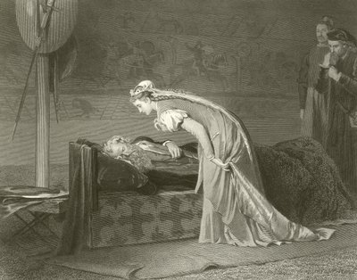 Lear et Cordelia - Marcus Stone