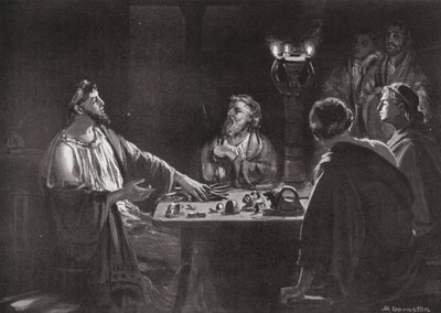 Introduction des poids et mesures en Grèce (litho) - Margaret (after) Dovaston