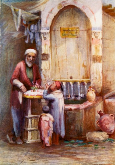 Un vendeur de bonbons, Damas - Margaret Thomas