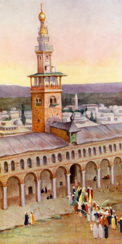 Cour de la Grande Mosquée, Damas - Margaret Thomas