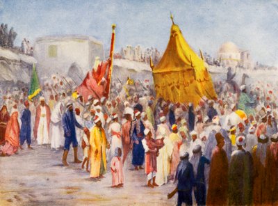 Retour du Hajj de La Mecque à Damas - Margaret Thomas