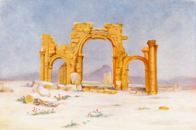Arc de triomphe, Palmyre - Margaret Thomas