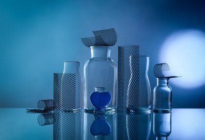 Reflets de verre bleu - Margareth Perfoncio