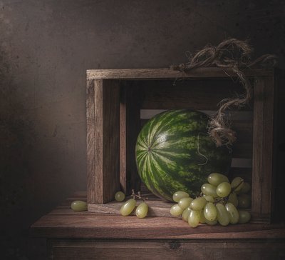 Nature morte « Récolte sombre » - Margareth Perfoncio