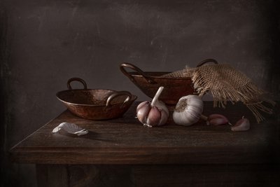 Nature morte rustique à l