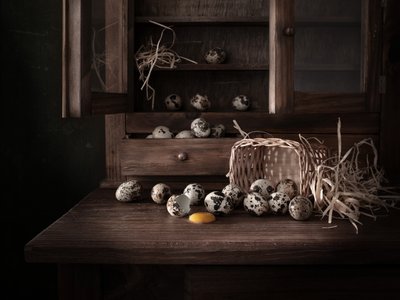 Œufs de caille rustiques - Margareth Perfoncio