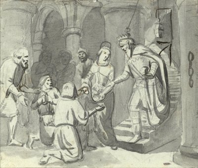 Le miracle des fleurs de Sainte-Casilda - Marià Fortuny Marsal