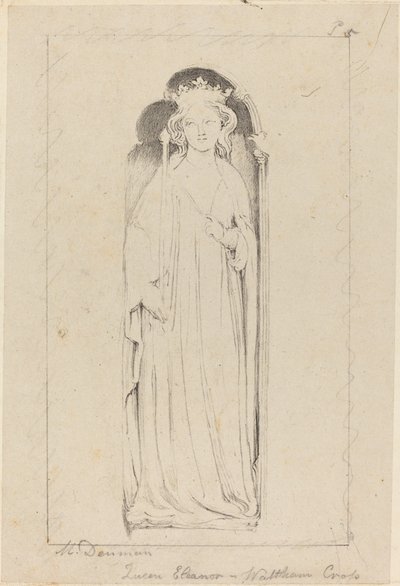 Reine Éléonore, de Waltham Cross - Maria Denman after John Flaxman