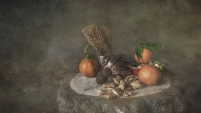 Oranges rustiques et biscuits - Marie-anne Stas