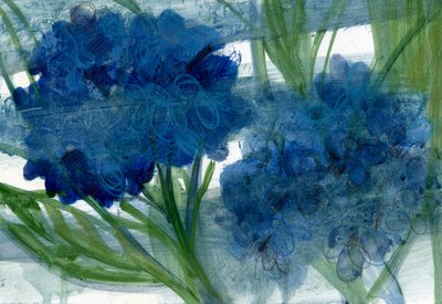 Hortensias bleus, 2020 - Marina Falco