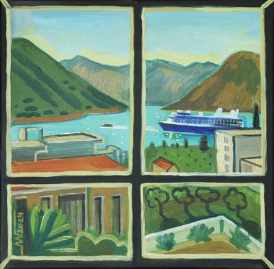 Fenêtre donnant sur la baie - Marina Gorkaeva