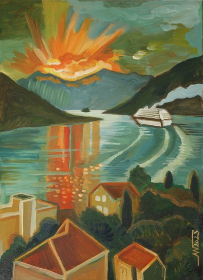 Croisière au coucher du soleil dans les fjords - Marina Gorkaeva