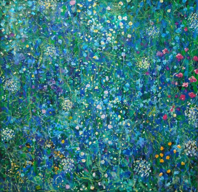 Une prairie fleurie aux couleurs éclatantes - Marina Nelson