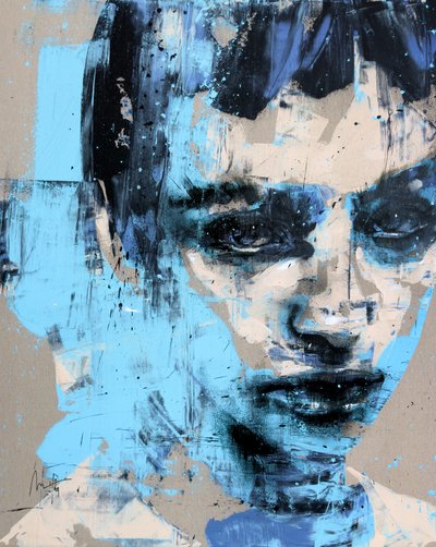 Somnium No. 1, Série XIV, 2024 (acrylique et huile sur toile inversée) - Mario Henrique