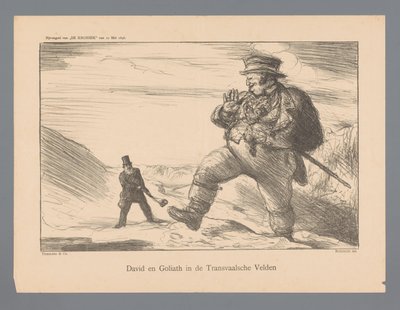 David et Goliath dans les champs du Transvaal - Marius Bauer
