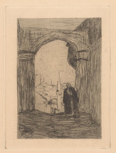 Porte à Constantinople - Marius Bauer