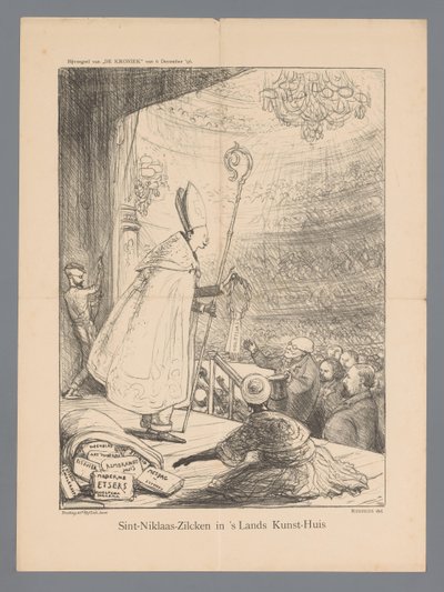 Saint-Nicolas-Zilcken dans la Maison des Arts du Pays - Marius Bauer