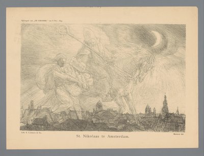 Saint-Nicolas à Amsterdam - Marius Bauer
