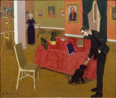 Intérieur de la galerie - Marius Borgeaud