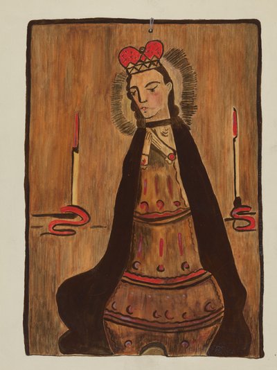 Retable, vers 1937 - Marjery Parish