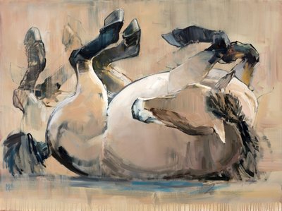 Roll, (Przewalski), 2014 - Mark Adlington