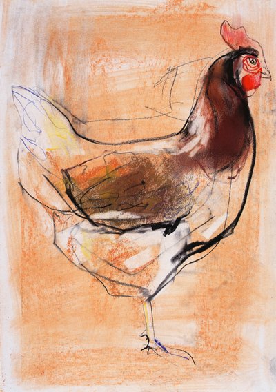 Poule debout, 1998 - Mark Adlington