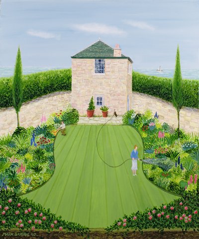 Jardin au bord de la mer - Mark Baring