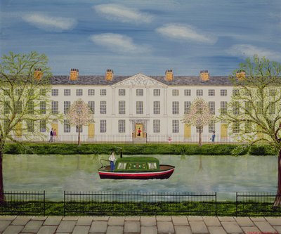 La barge du canal - Mark Baring