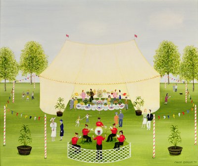 La fête au jardin - Mark Baring