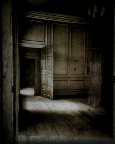 Pièce lambrissée avec figure éthérée..., 2015 (photo) - Mark Gordon