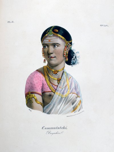Danseuse bayadère, 1828 - Marlet et Cie