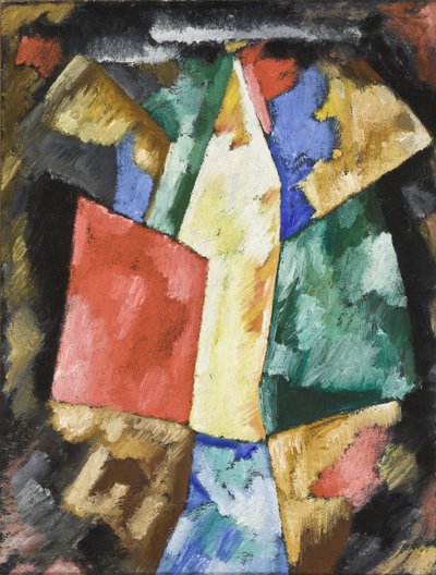 Abstraktion: Blau, Gelb und Grün - Marsden Hartley