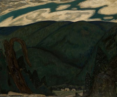 La montagne sombre - Marsden Hartley
