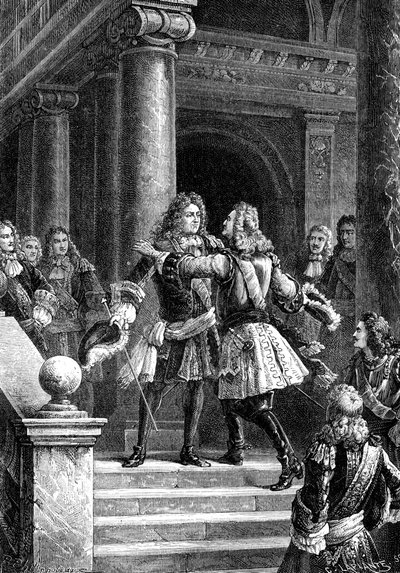 Rencontre du maréchal Villars et du prince Eugène de Savoie à Rastadt, 1898 - Marshal Villars