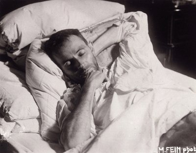 Egon Schiele sur son lit de mort, 1918 - Martha Fein