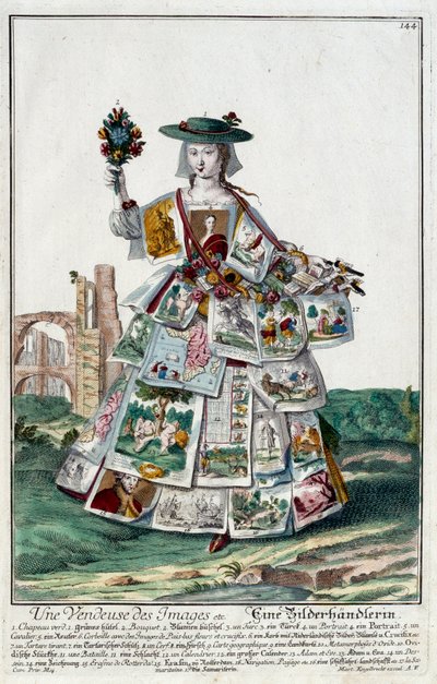 Métier : Une vendeuse d