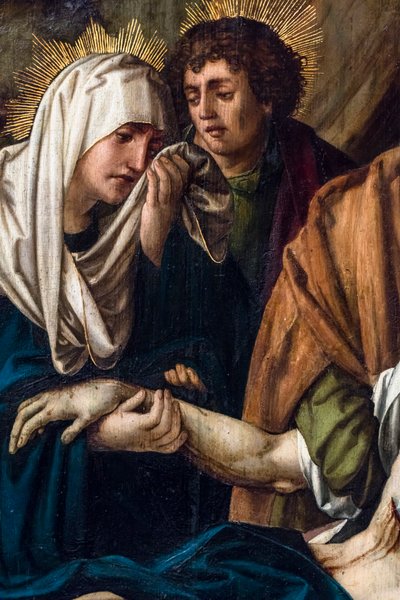 La mise au tombeau du Christ - Martin Schaffner