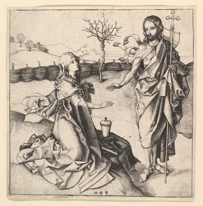 Noli me Tangere, vers 1435-1491 - Martin Schongauer