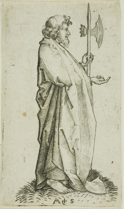Saint Matthias, des Apôtres - Martin Schongauer