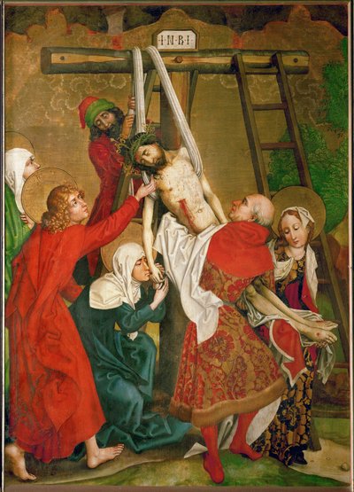 La déposition. Autel de Saint Dominique - Martin Schongauer