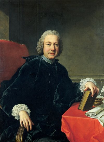 Portrait de Pietro Metastasio en soutane - Martin van II Mytens