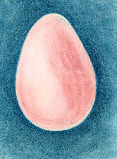 Œuf rose - Martina Konitzky