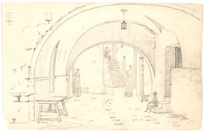 Scène de rue à Bari - Martinus Rørbye