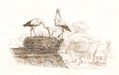 Illustration pour "Cinquante fables pour enfants" de Hey - Martinus Rørbye