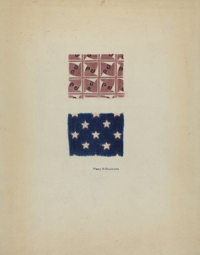 Échantillons imprimés - Mary C. Davidson