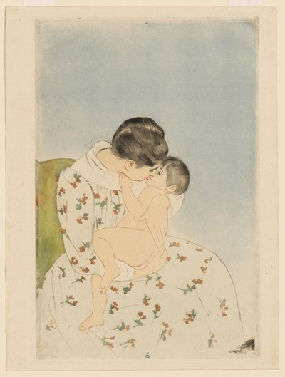 Le baiser de maman - Mary Cassatt