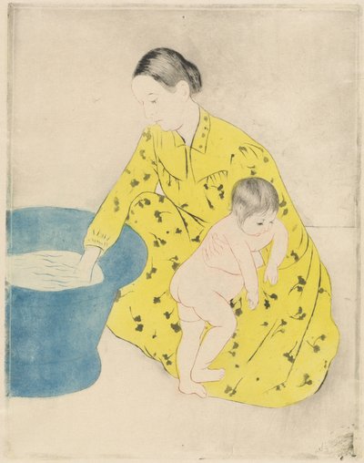 Le Bain, 1890-1891 - Mary Cassatt