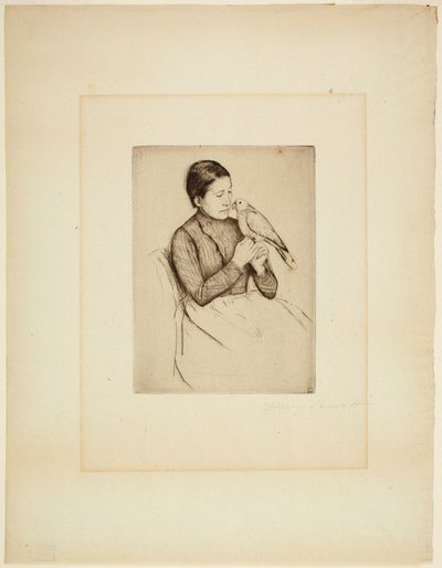 Le Perroquet - Mary Cassatt