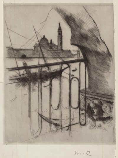 Vue de Venise - Mary Cassatt