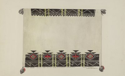 Couverture indienne - Mary Edith Brooks